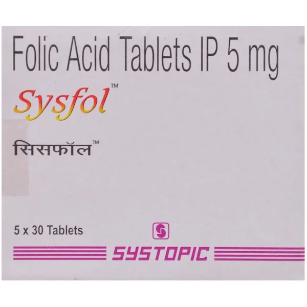 Sysfol 5mg Tablet